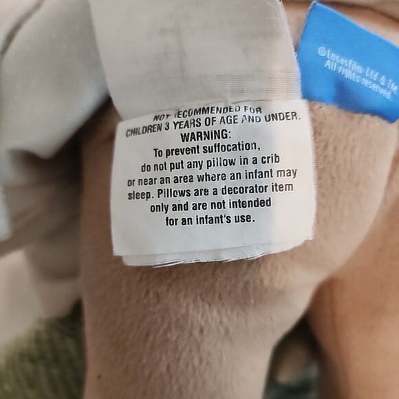 Star Wars Yoda Plush 17” Jay Franco Lucasfilm Early 2000s Stuffed Jedi Toy Robed - Picture 7 of 8